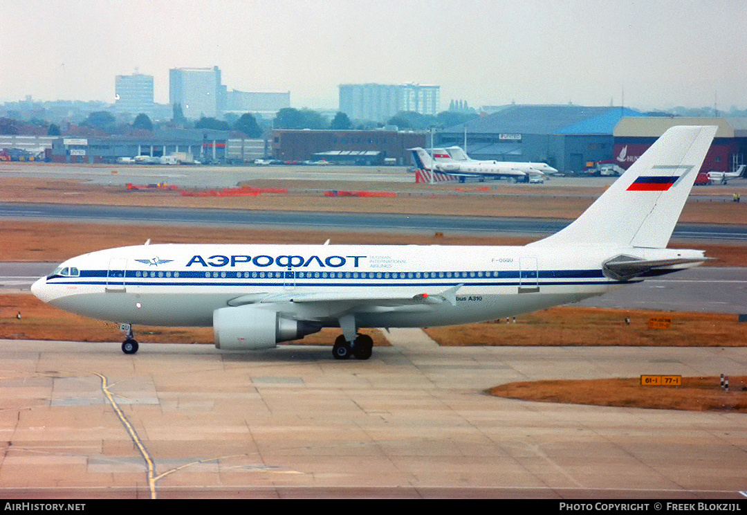Aircraft Photo of F-OGQU | Airbus A310-308 | Aeroflot - Russian International Airlines | AirHistory.net #318080