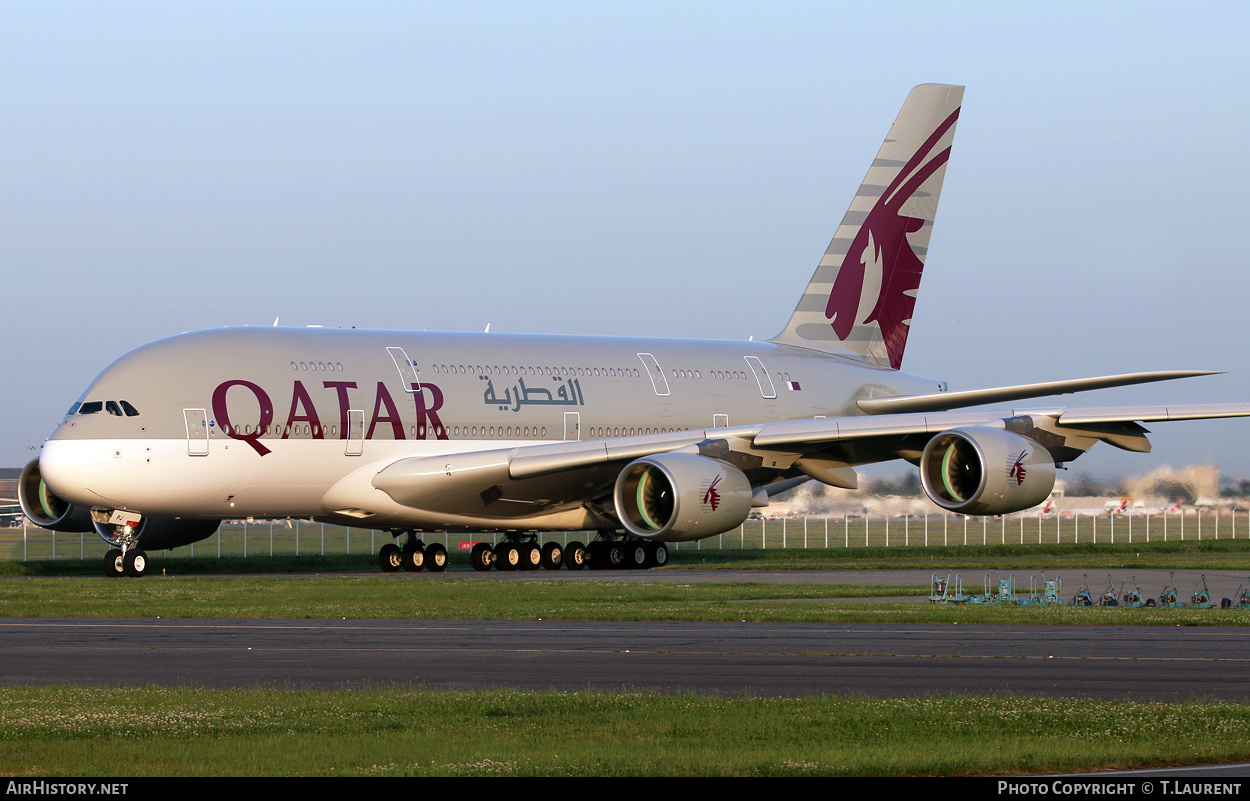 Aircraft Photo of A7-APJ | Airbus A380-861 | Qatar Airways | AirHistory.net #318087