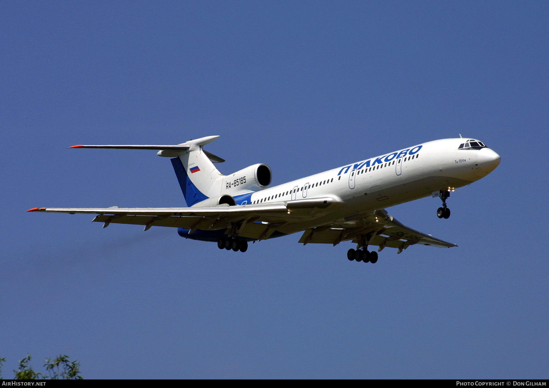 Aircraft Photo of RA-85185 | Tupolev Tu-154M | Pulkovo Airlines | AirHistory.net #318094