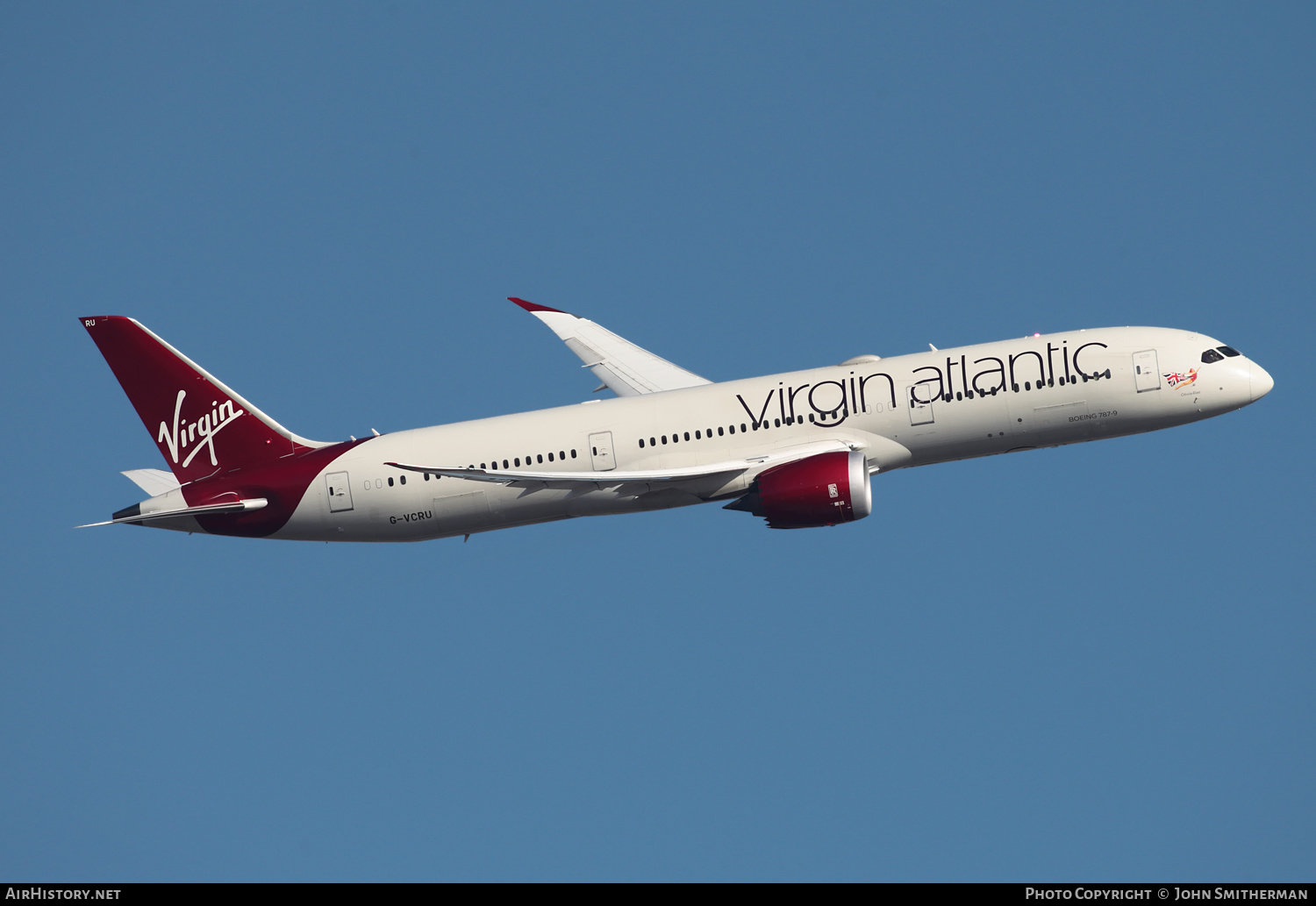 Aircraft Photo of G-VCRU | Boeing 787-9 Dreamliner | Virgin Atlantic Airways | AirHistory.net #318097