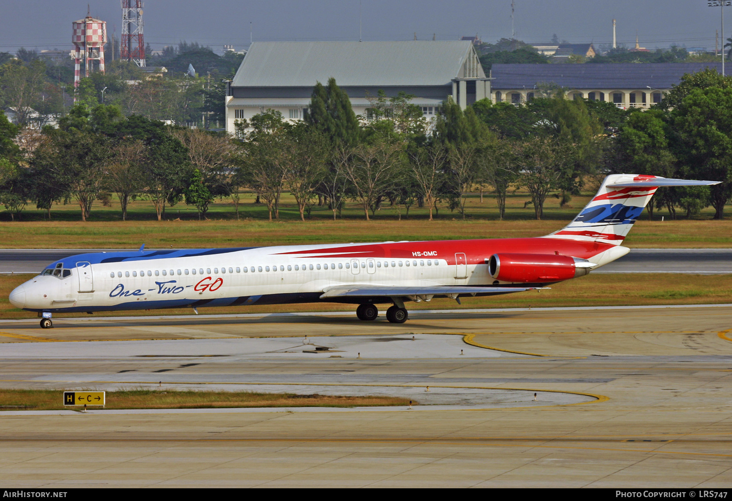 Aircraft Photo of HS-OMC | McDonnell Douglas MD-82 (DC-9-82) | One-Two-Go | AirHistory.net #318111