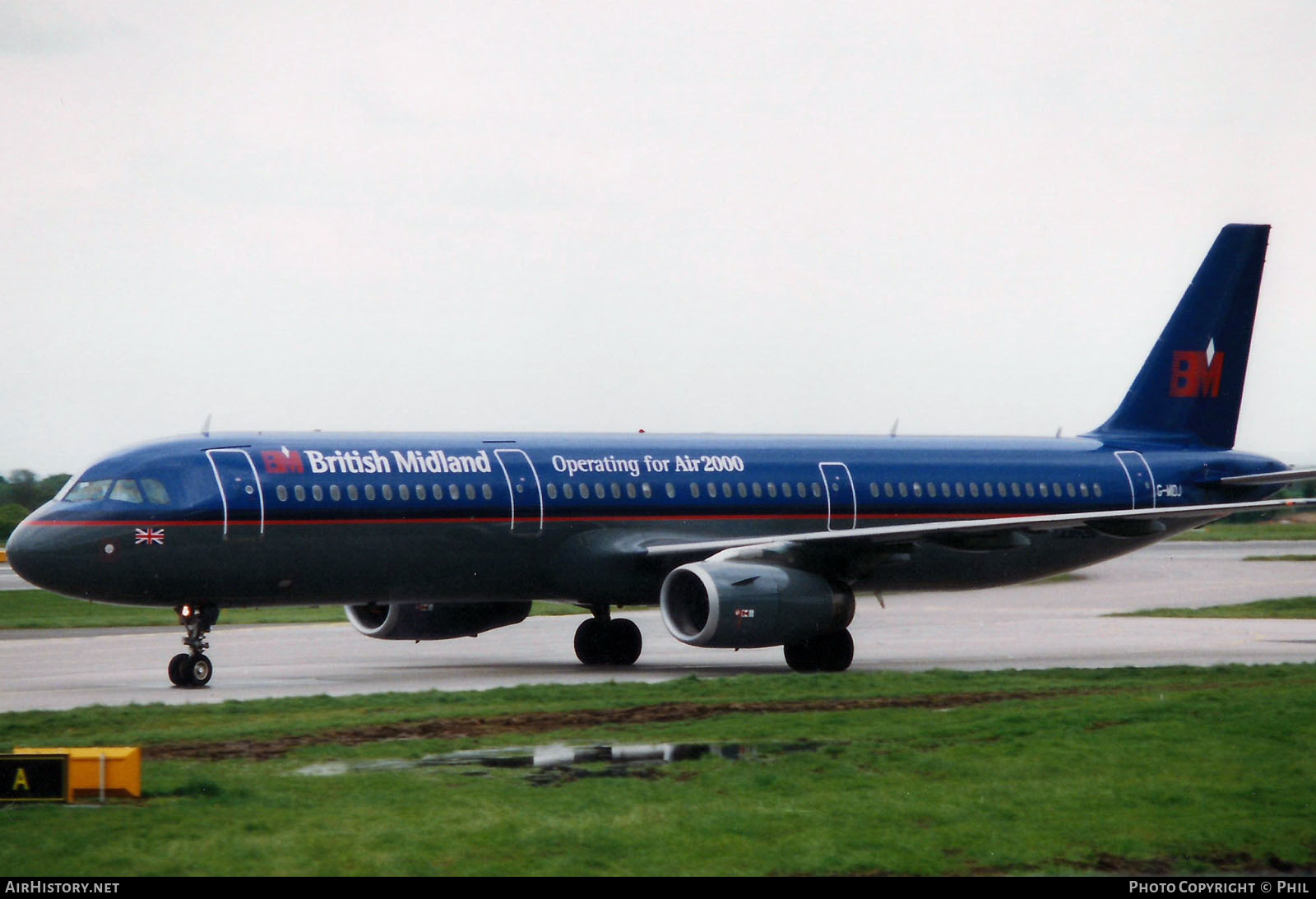 Aircraft Photo of G-MIDJ | Airbus A321-231 | British Midland Airways - BMA | AirHistory.net #318129