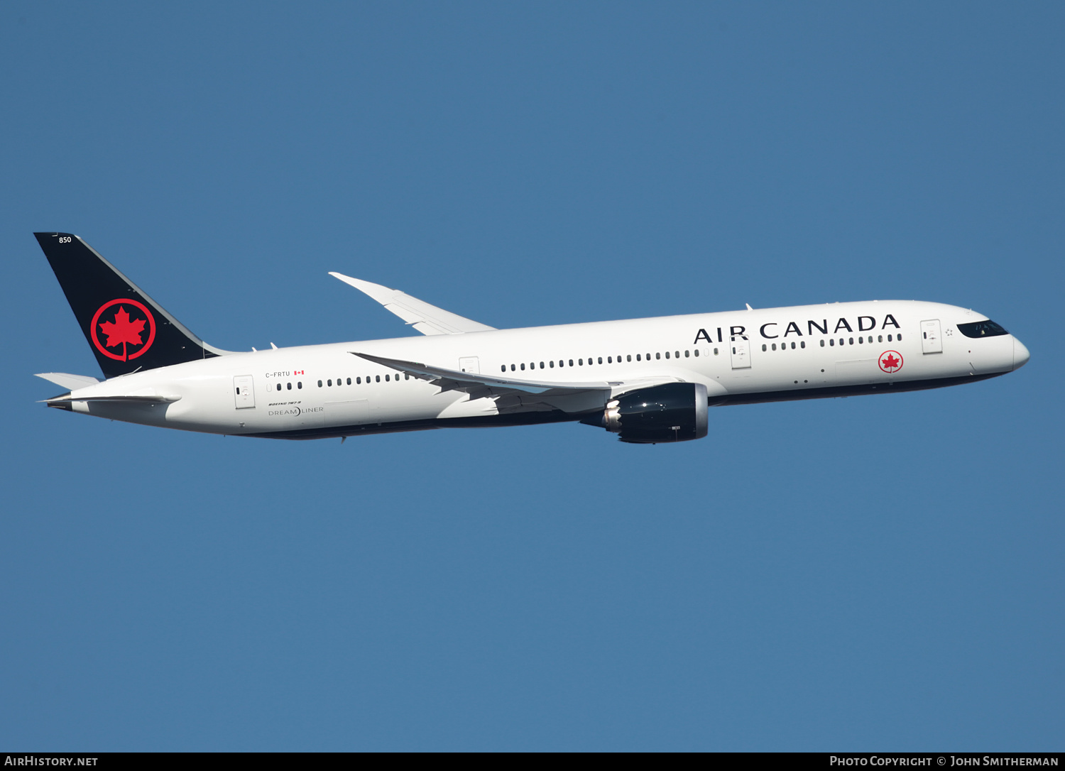 Aircraft Photo of C-FRTU | Boeing 787-9 Dreamliner | Air Canada | AirHistory.net #318136