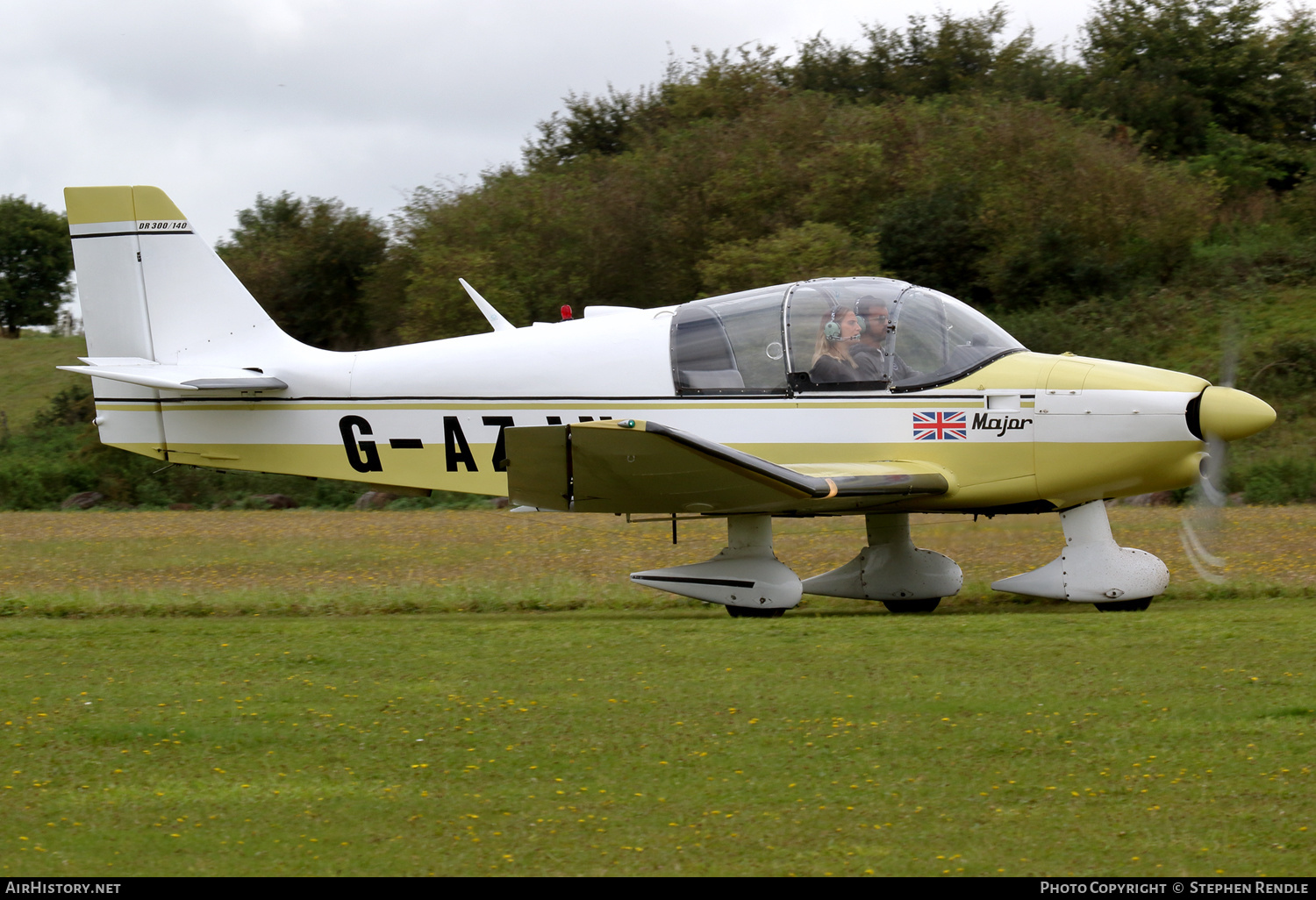 Aircraft Photo of G-AZJN | Robin DR-300-140 | AirHistory.net #318140