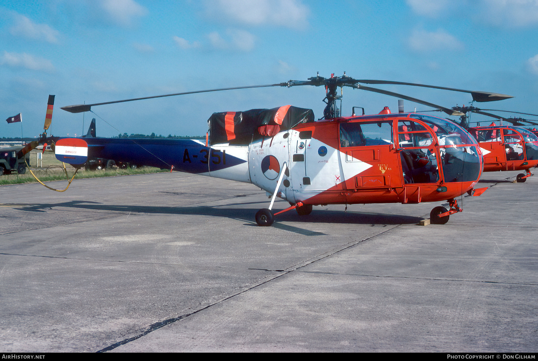 Aircraft Photo of A-351 | Sud SE-3160 Alouette III | Netherlands - Air Force | AirHistory.net #318143