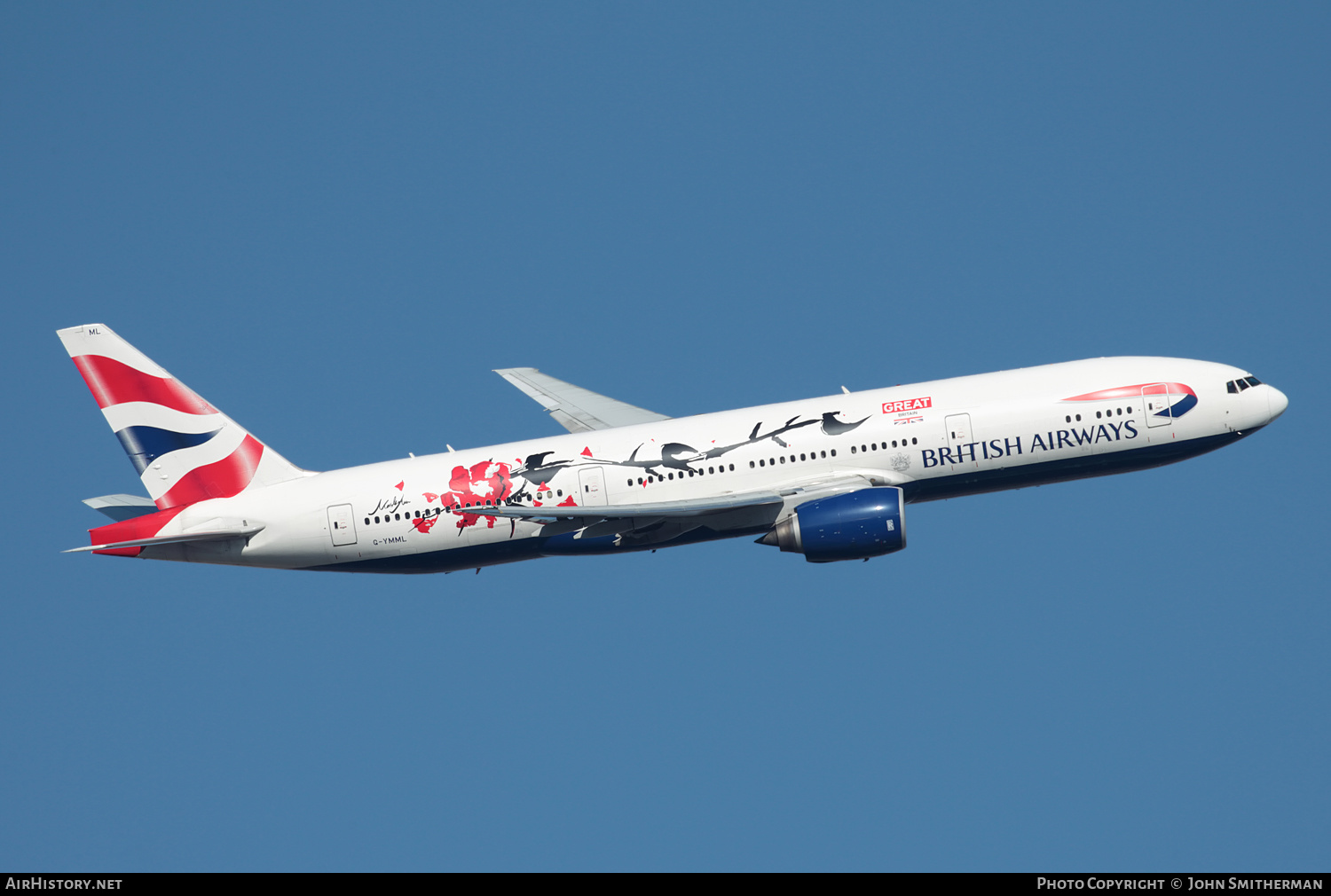 Aircraft Photo of G-YMML | Boeing 777-236/ER | British Airways | AirHistory.net #318150