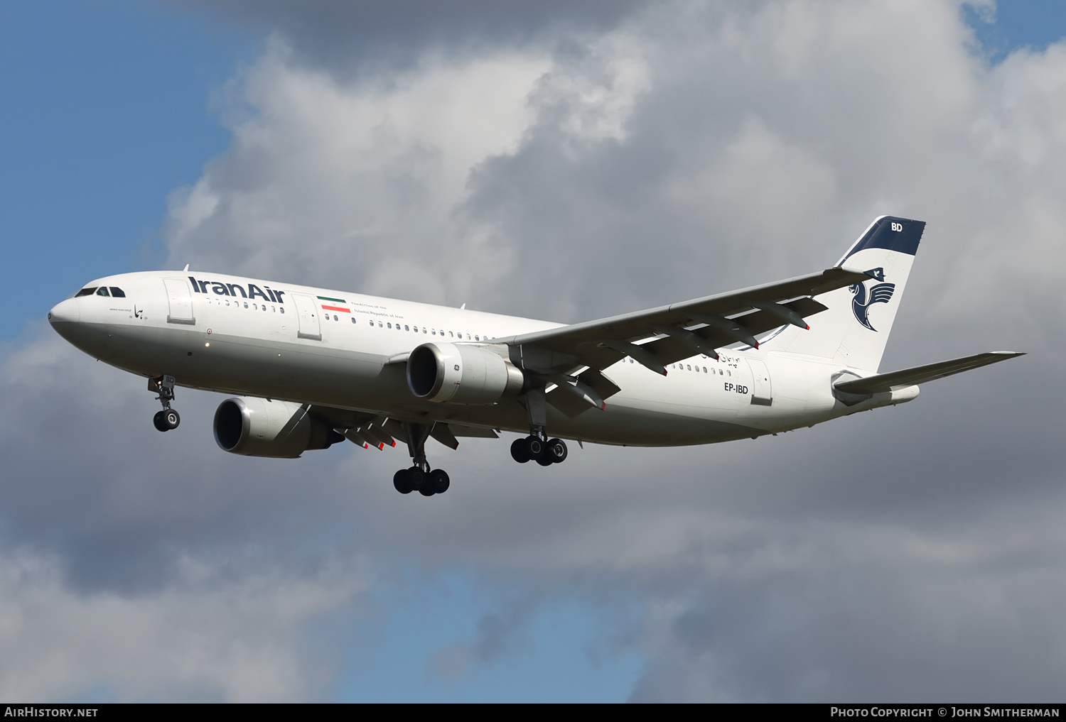 Aircraft Photo of EP-IBD | Airbus A300B4-605R | Iran Air | AirHistory.net #318179