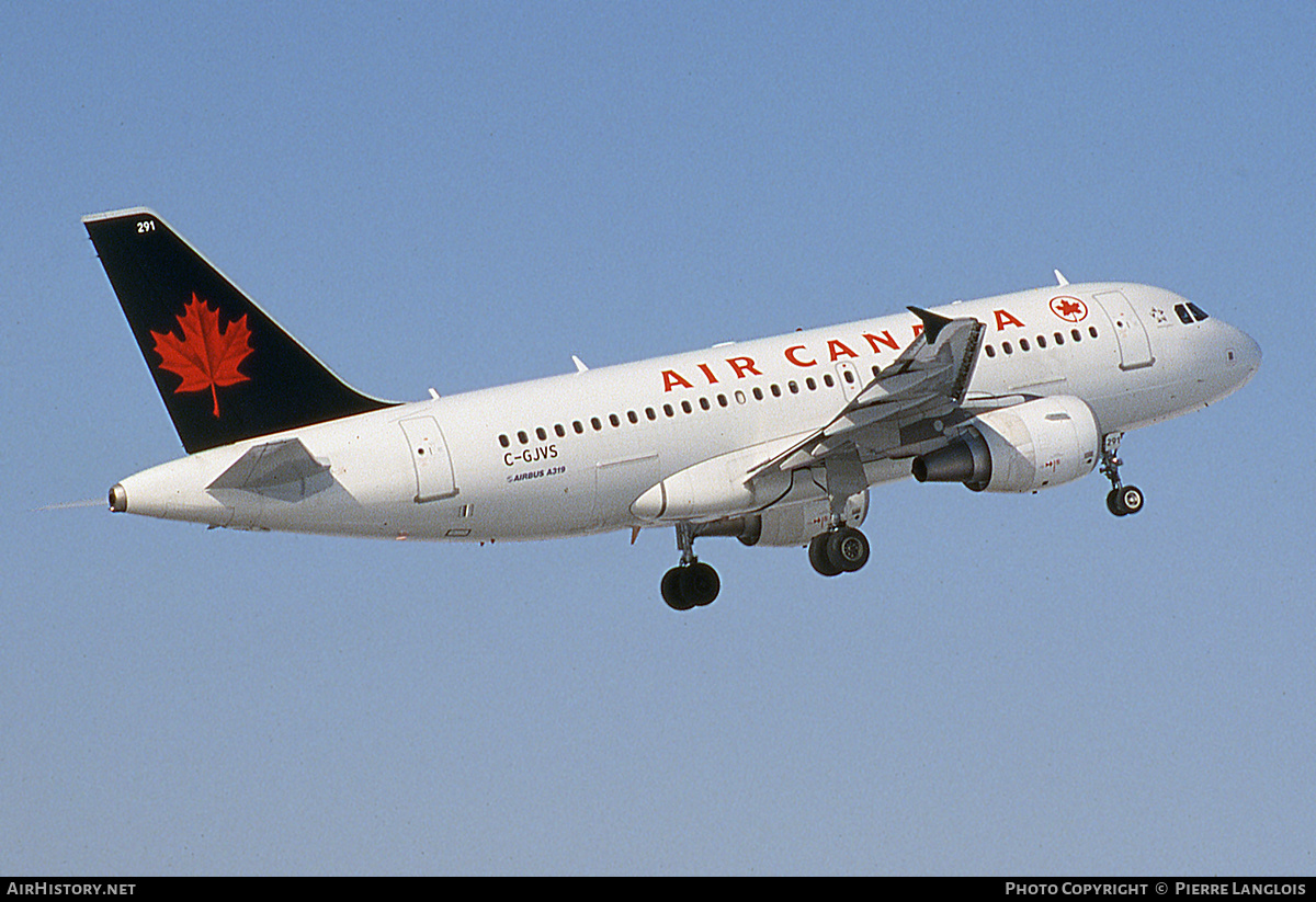 Aircraft Photo of C-GJVS | Airbus A319-112 | Air Canada | AirHistory.net #318188