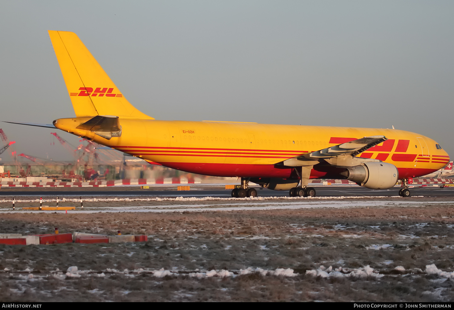 Aircraft Photo of EI-OZH | Airbus A300B4-203(F) | DHL International | AirHistory.net #318190