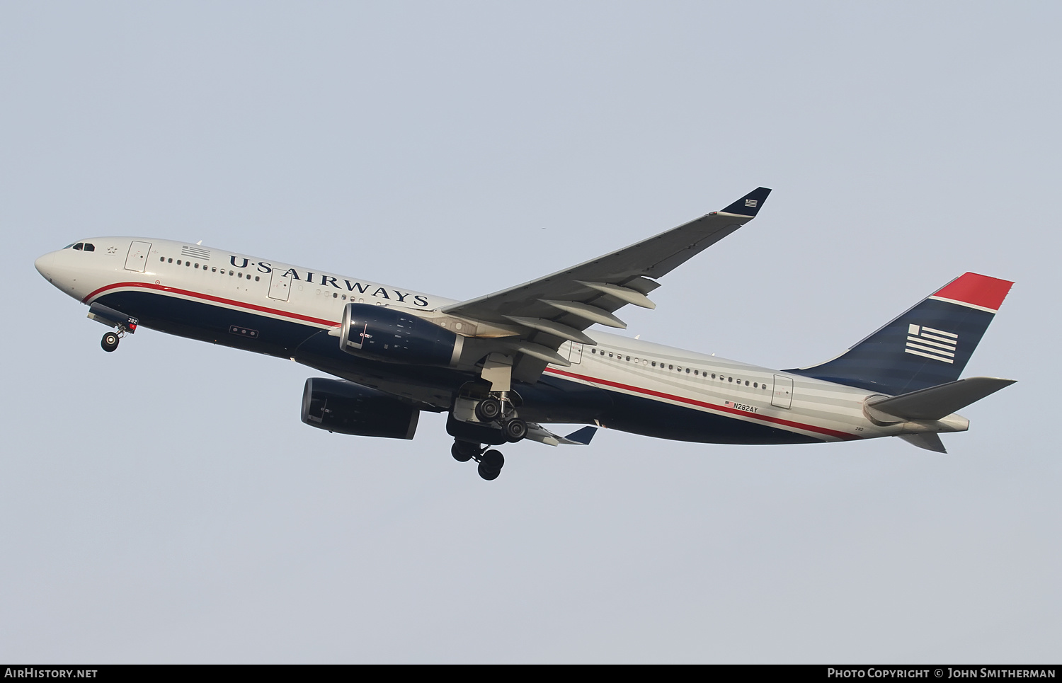 Aircraft Photo of N282AY | Airbus A330-243 | US Airways | AirHistory.net #318209