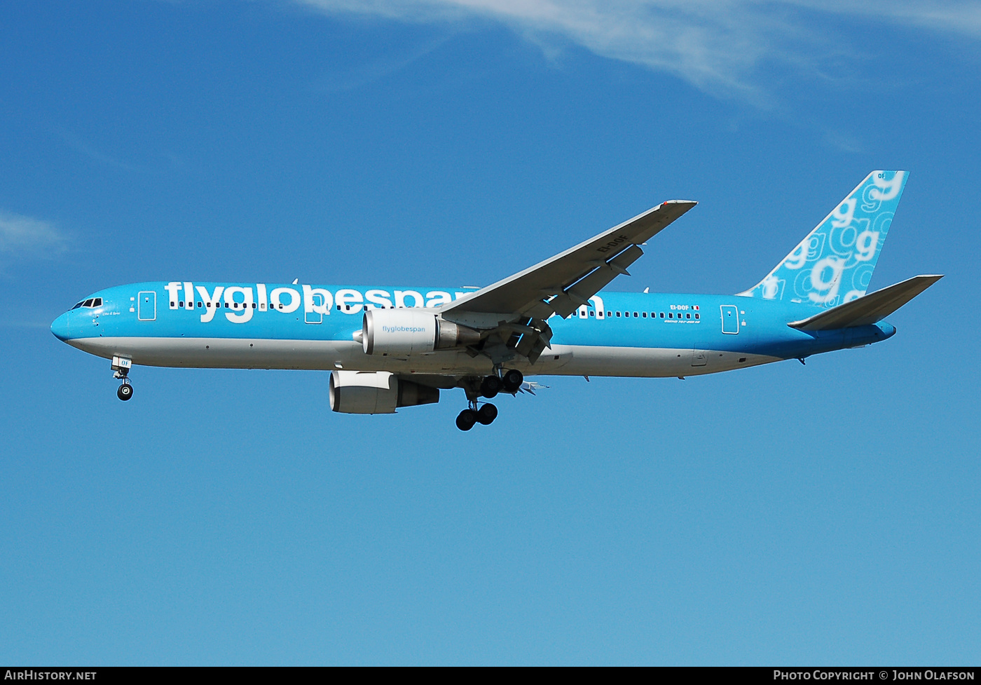 Aircraft Photo of EI-DOF | Boeing 767-306/ER | Flyglobespan | AirHistory.net #318221