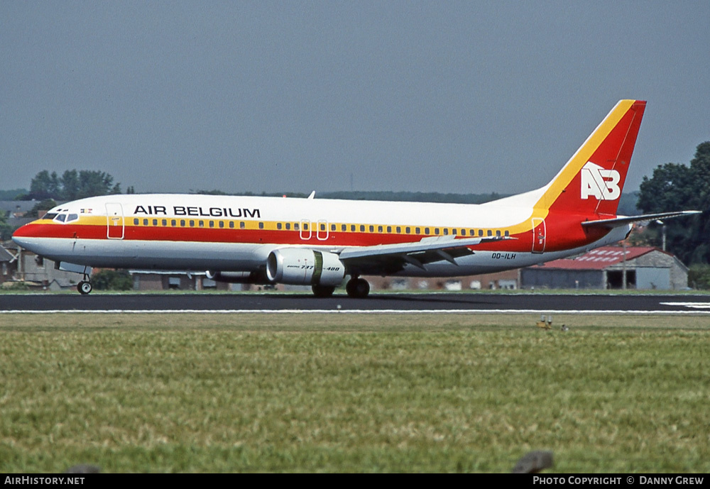 Aircraft Photo of OO-ILH | Boeing 737-4Q8 | Air Belgium | AirHistory.net #318242