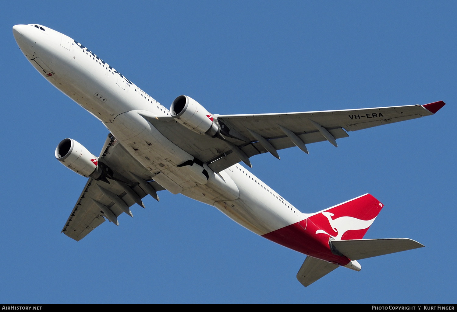 Aircraft Photo of VH-EBA | Airbus A330-202 | Qantas | AirHistory.net #318267