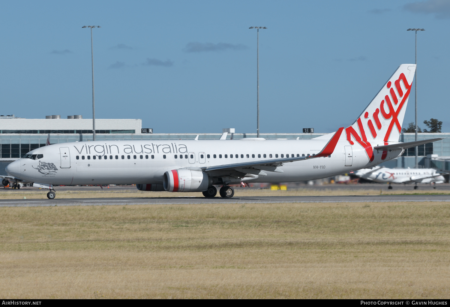 Aircraft Photo of VH-YIO | Boeing 737-8FE | Virgin Australia Airlines | AirHistory.net #318269