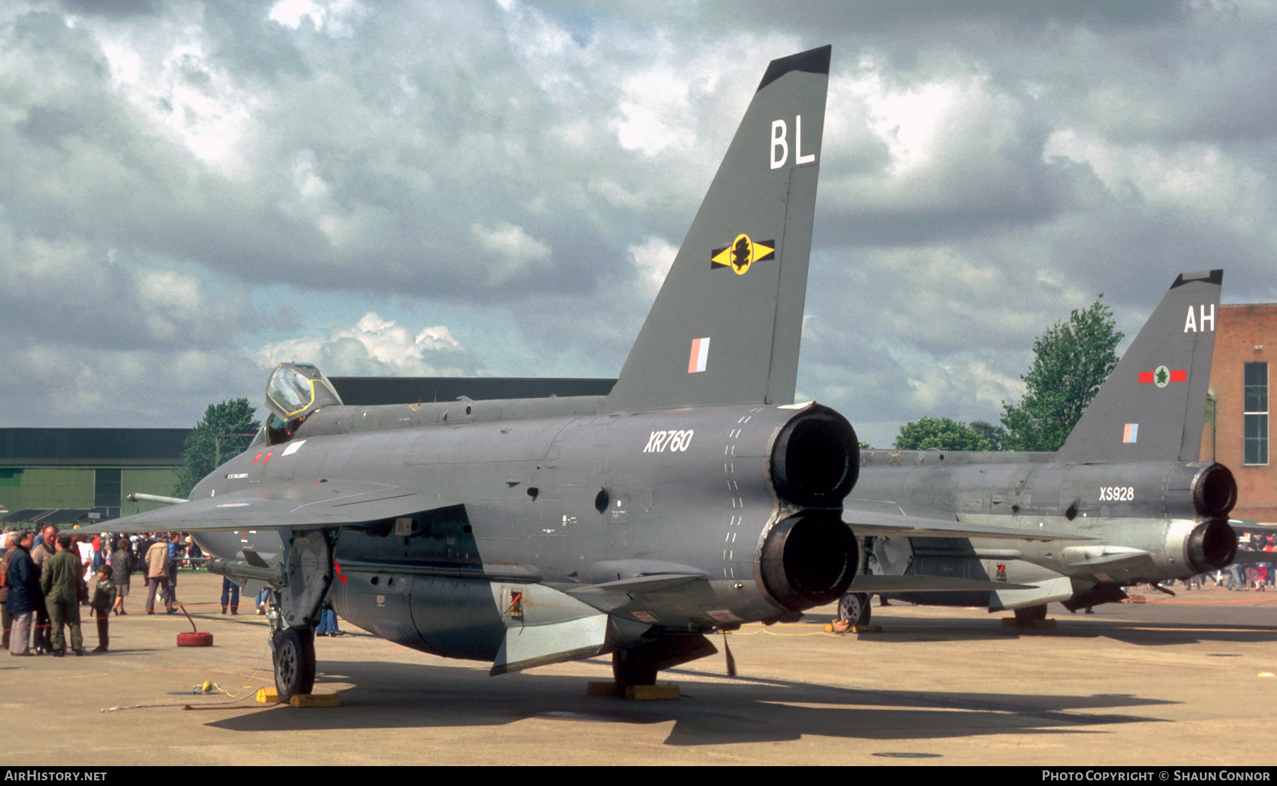 Aircraft Photo of XR760 | English Electric Lightning F6 | UK - Air Force | AirHistory.net #318290
