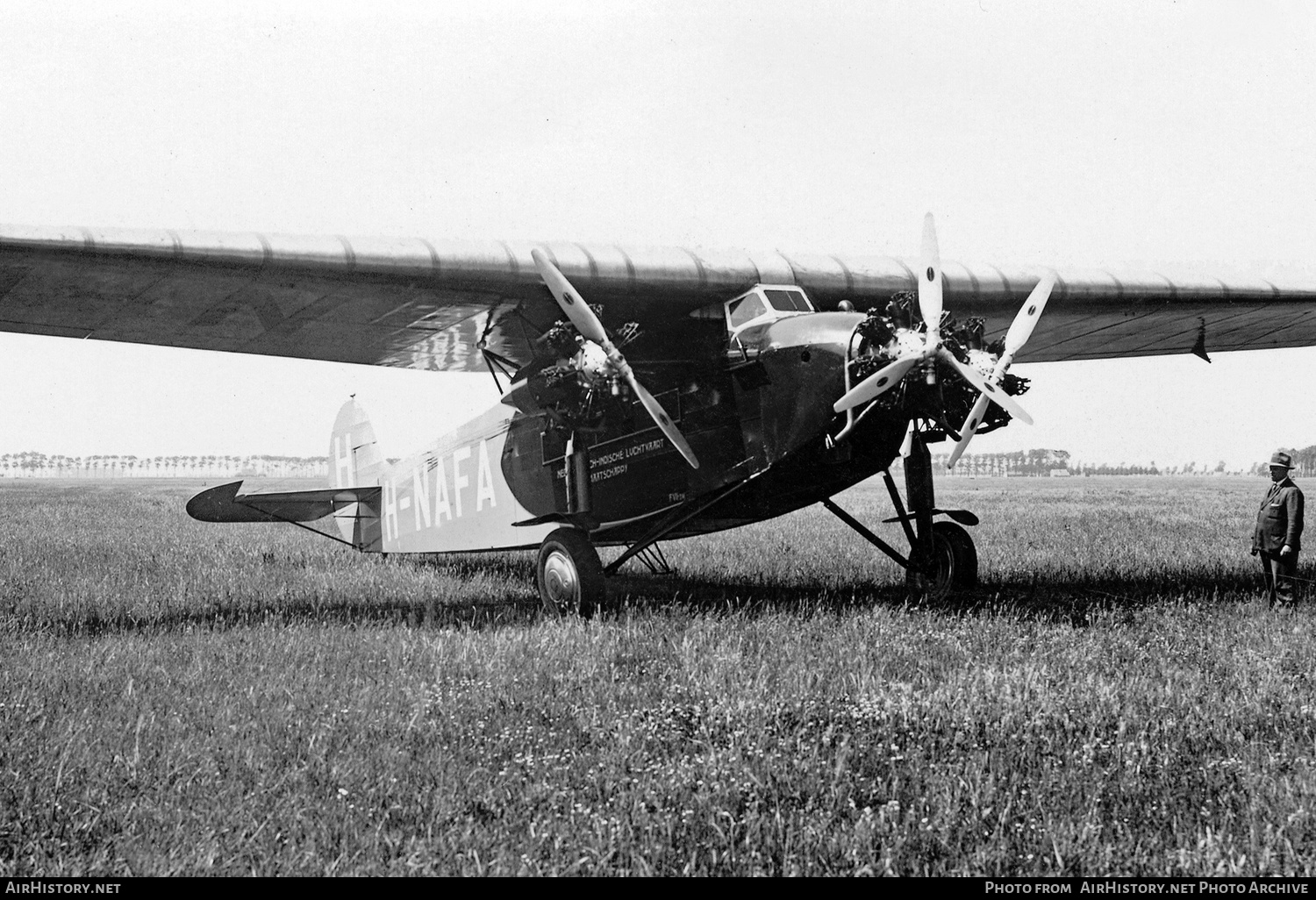 Aircraft Photo of H-NAFA | Fokker F.VIIb-3m | NILM - Nederlandsch-Indische Luchtvaart Maatschappij | AirHistory.net #318292