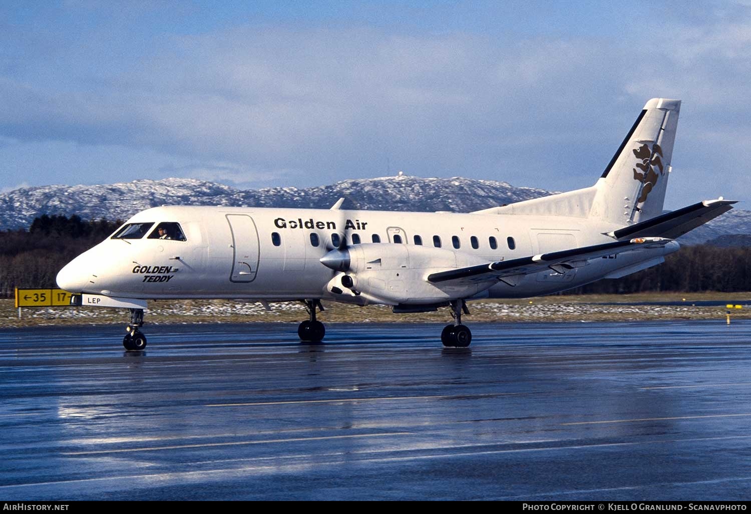 Aircraft Photo of SE-LEP | Saab 340A | Golden Air | AirHistory.net #318295