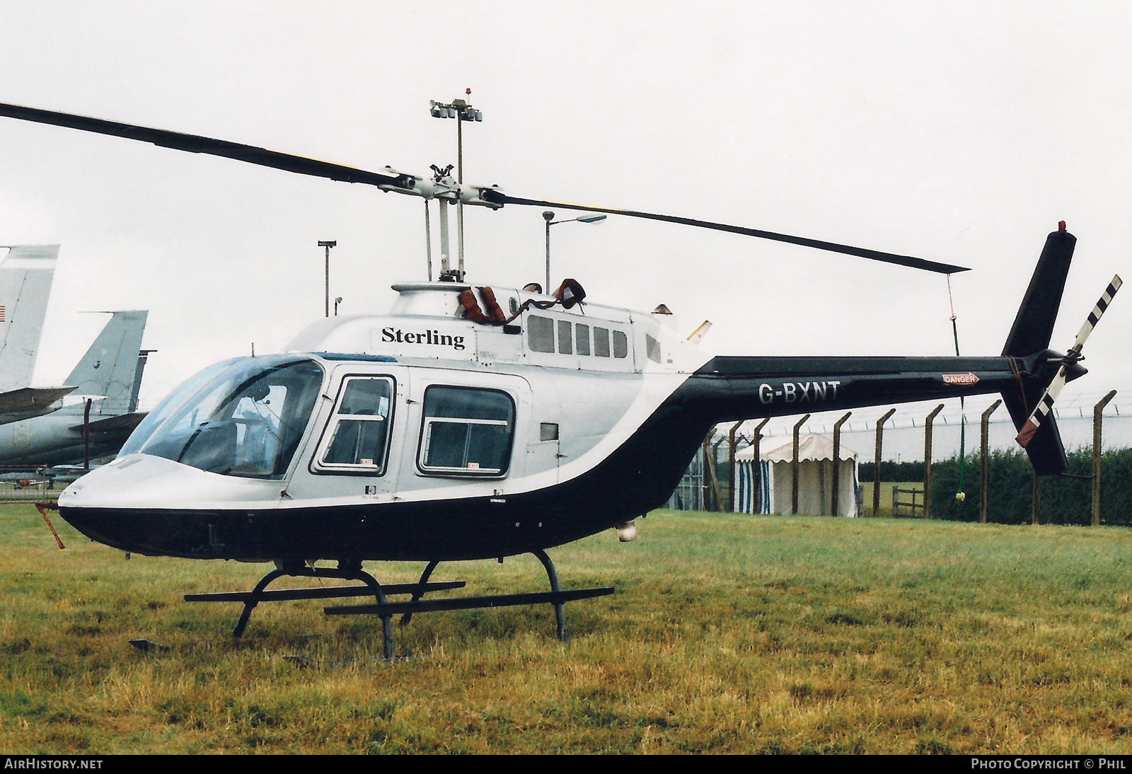 Aircraft Photo of G-BXNT | Bell 206B-3 JetRanger III | AirHistory.net #318304