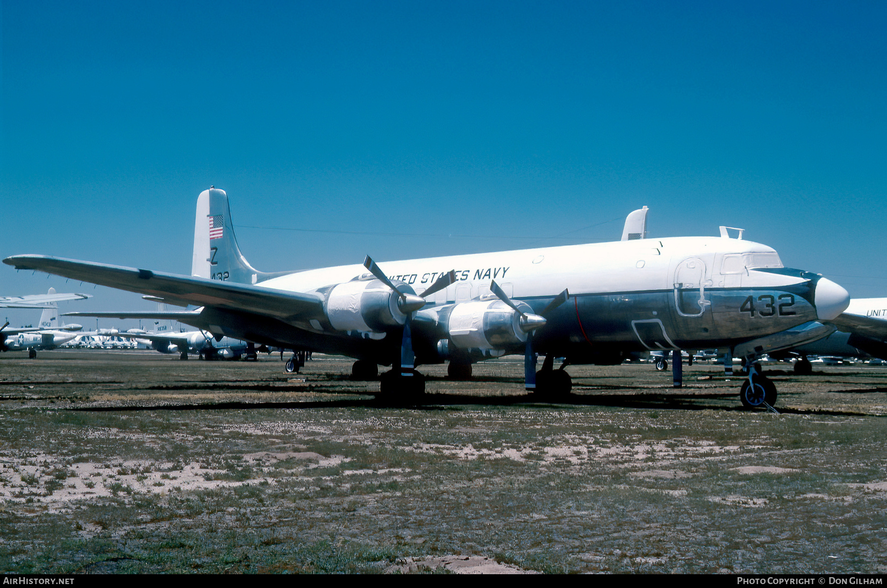 Aircraft Photo of 128432 | Douglas VC-118B Liftmaster (DC-6A) | USA - Navy | AirHistory.net #318320