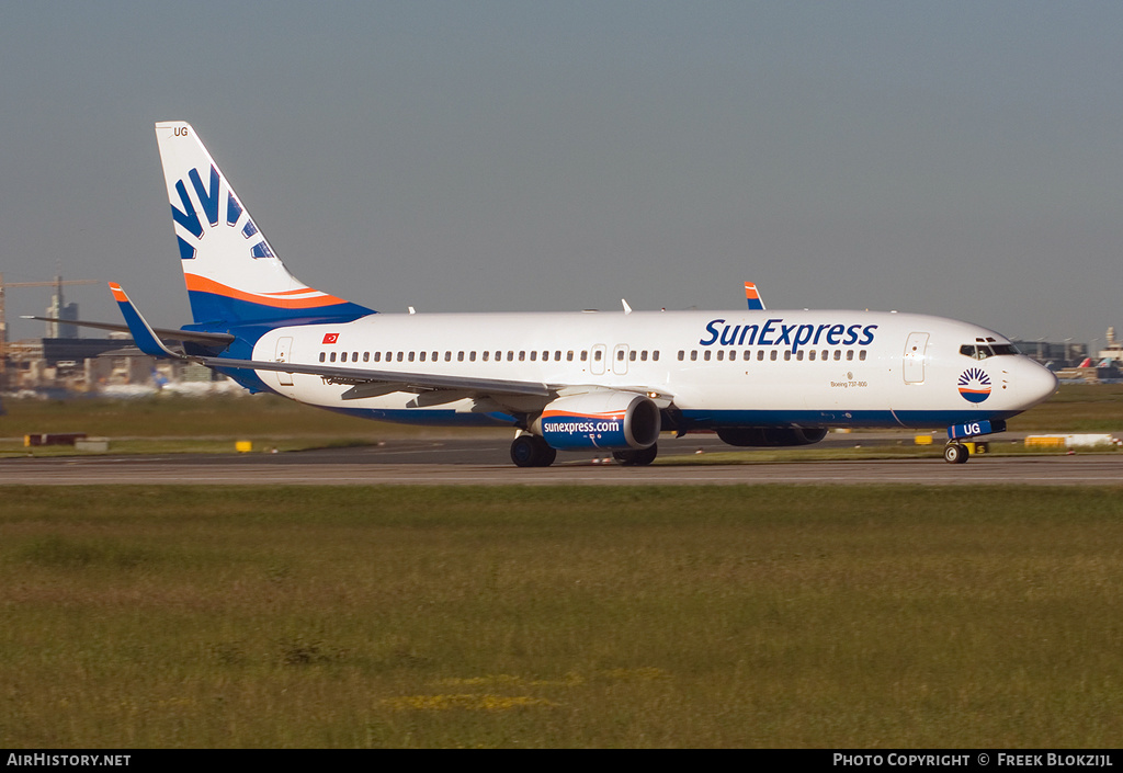 Aircraft Photo of TC-SUG | Boeing 737-8CX | SunExpress | AirHistory.net #318329