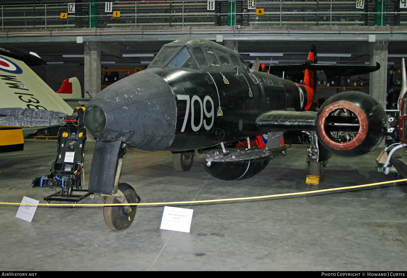 Aircraft Photo of WS103 | Gloster Meteor T7 | UK - Navy | AirHistory.net #318346