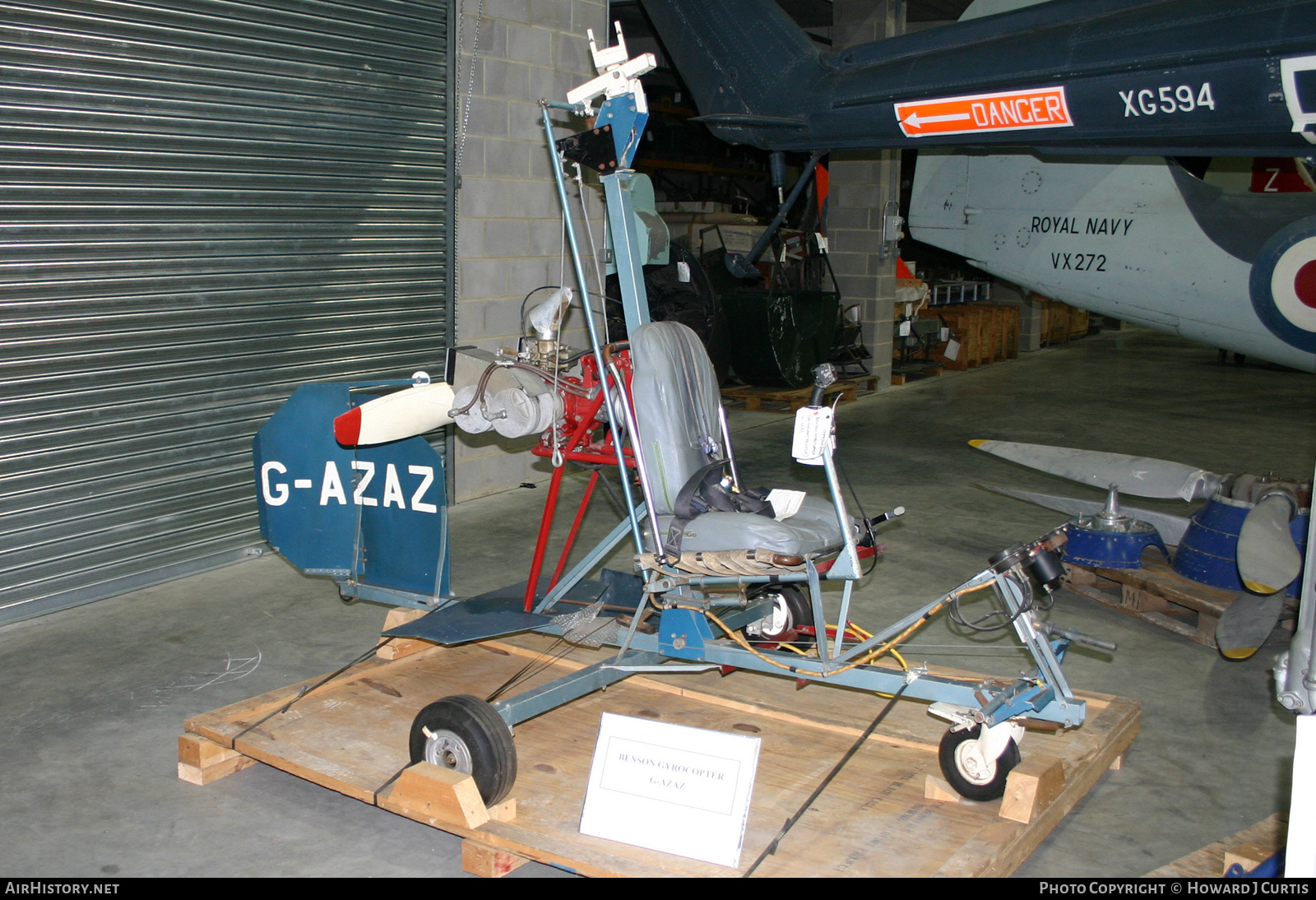 Aircraft Photo of G-AZAZ | Bensen B-8M Gyrocopter | AirHistory.net #318354
