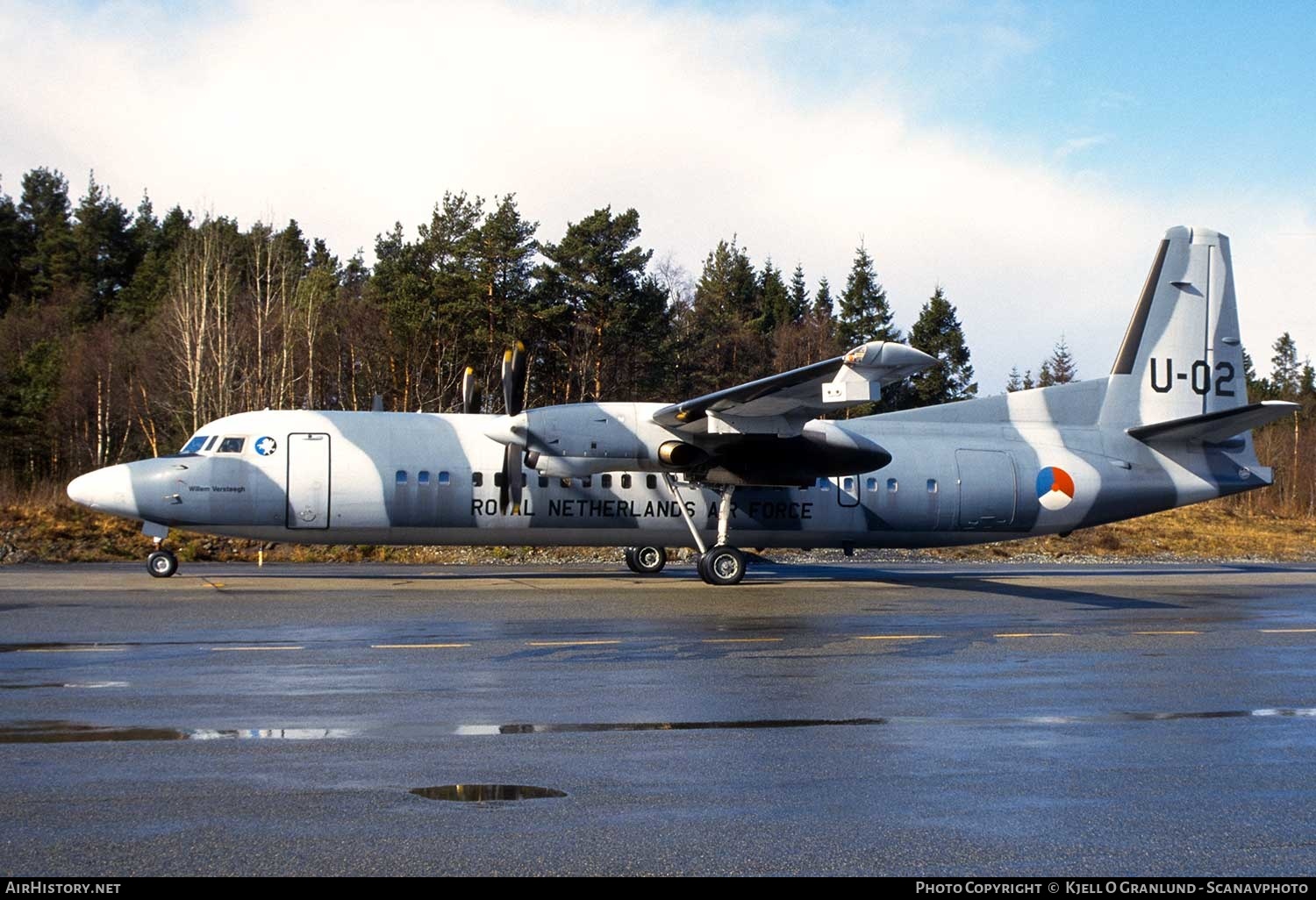 Aircraft Photo of U-02 | Fokker 60UTA-N | Netherlands - Air Force | AirHistory.net #318356