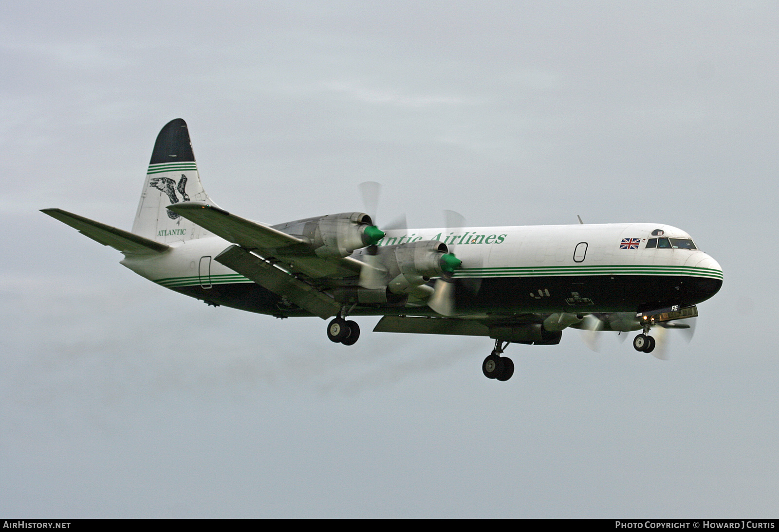 Aircraft Photo of G-LOFE | Lockheed L-188C(F) Electra | Atlantic Airlines | AirHistory.net #318364