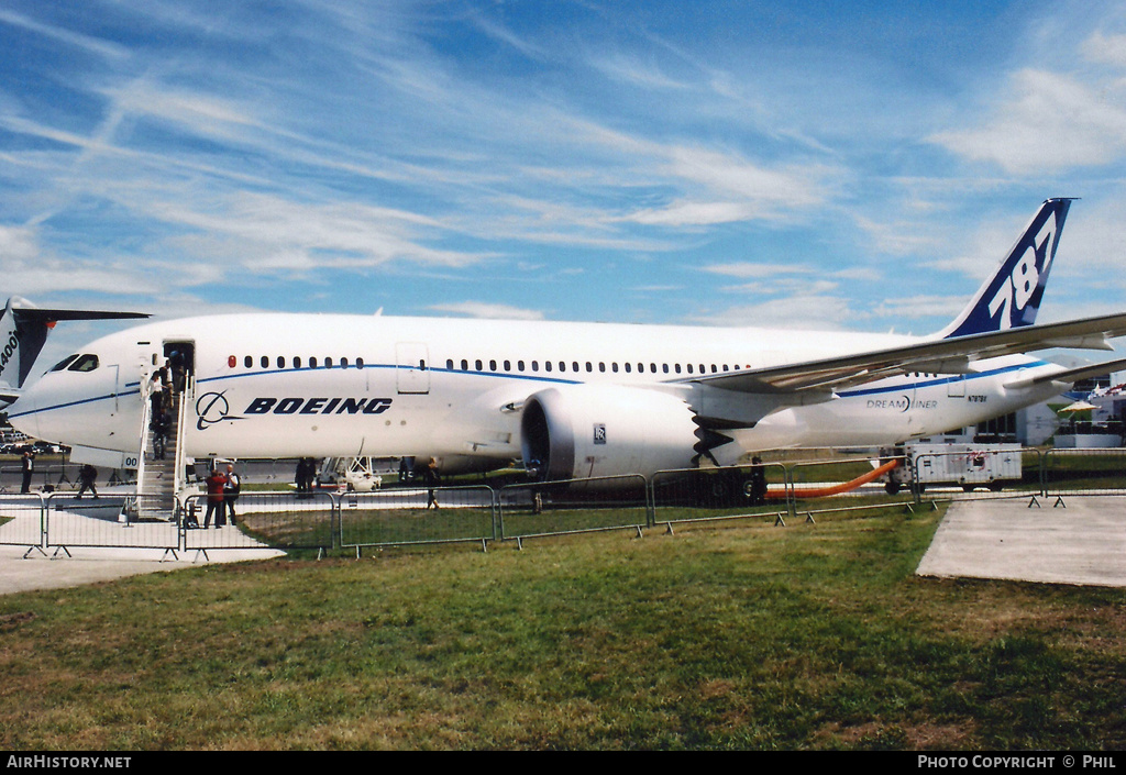 Aircraft Photo of N787BX | Boeing 787-8 Dreamliner | Boeing | AirHistory.net #318371