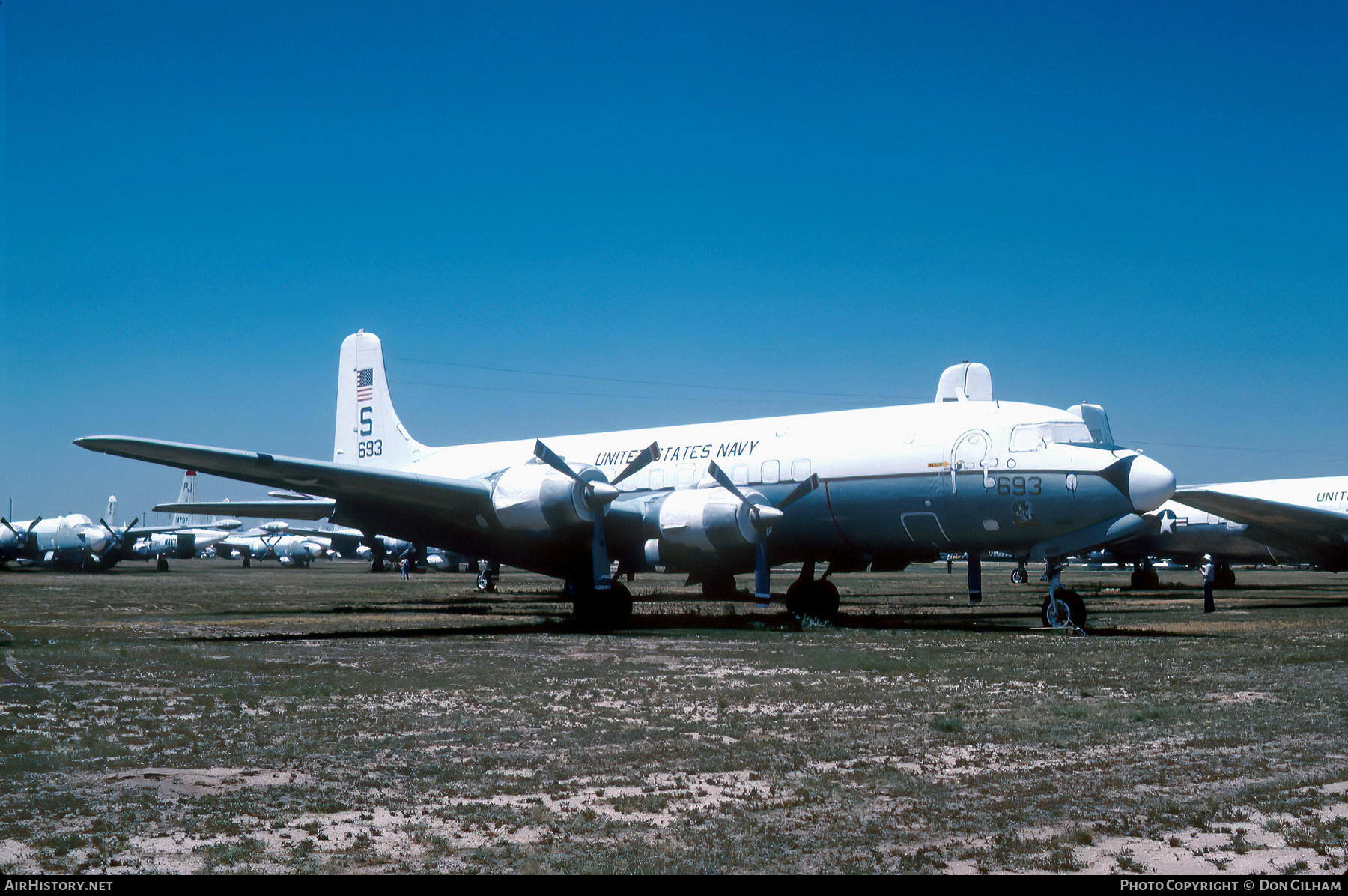 Aircraft Photo of 153693 | Douglas C-118B Liftmaster (DC-6A) | USA - Navy | AirHistory.net #318373