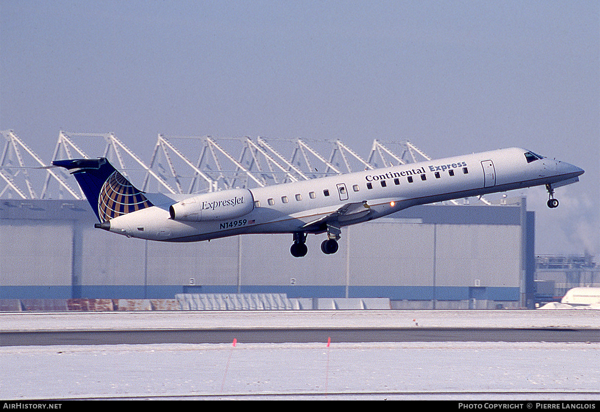 Aircraft Photo of N14959 | Embraer ERJ-145LR (EMB-145LR) | Continental Express | AirHistory.net #318388