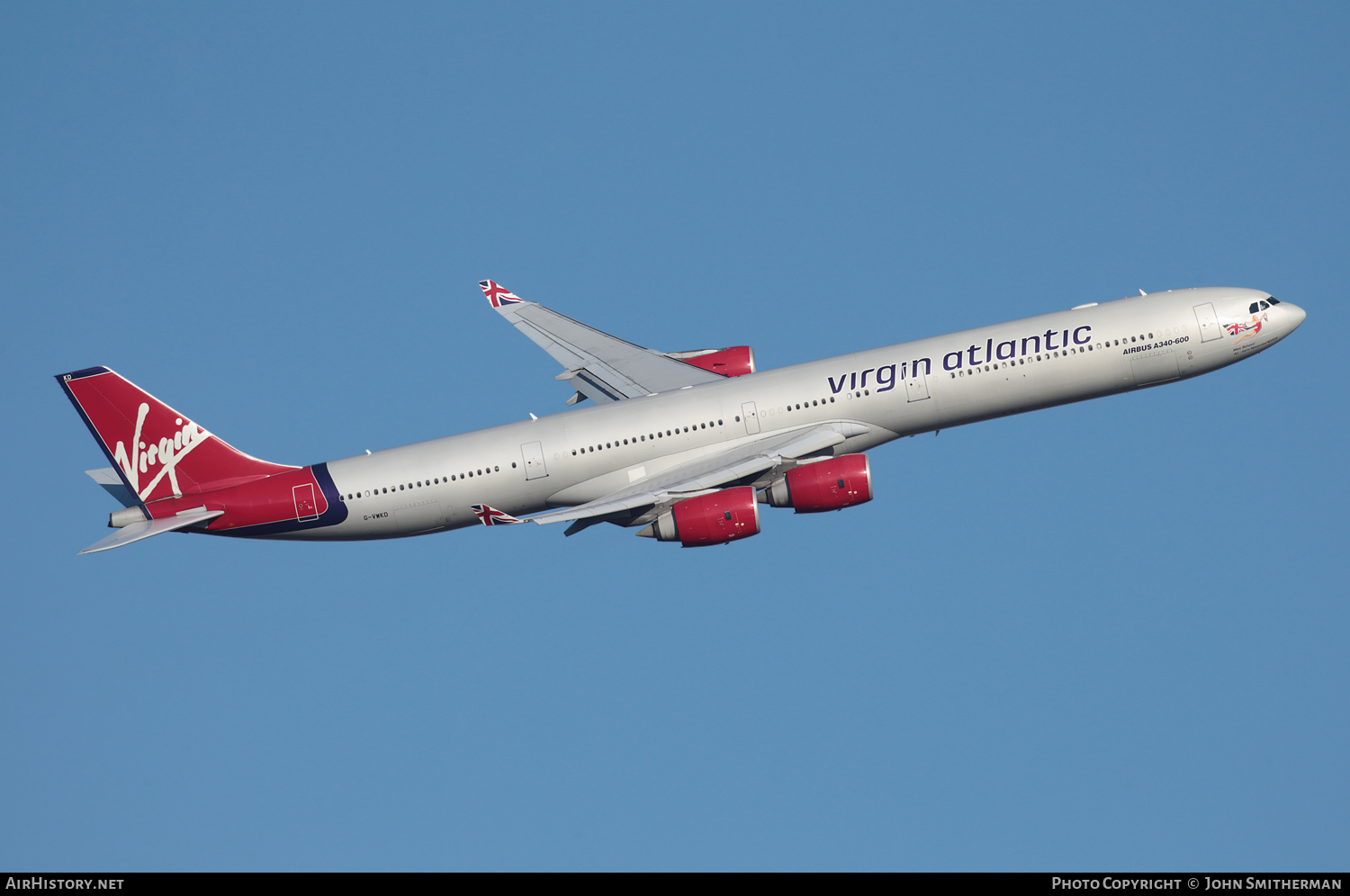 Aircraft Photo of G-VWKD | Airbus A340-642 | Virgin Atlantic Airways | AirHistory.net #318402
