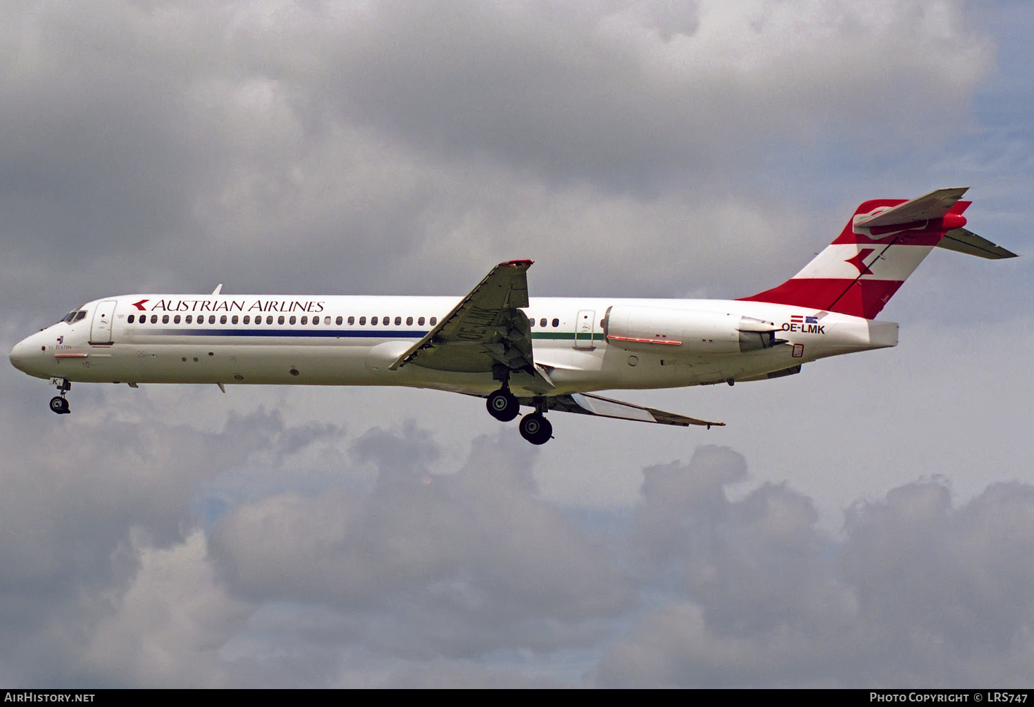 Aircraft Photo of OE-LMK | McDonnell Douglas MD-87 (DC-9-87) | Austrian Airlines | AirHistory.net #318404