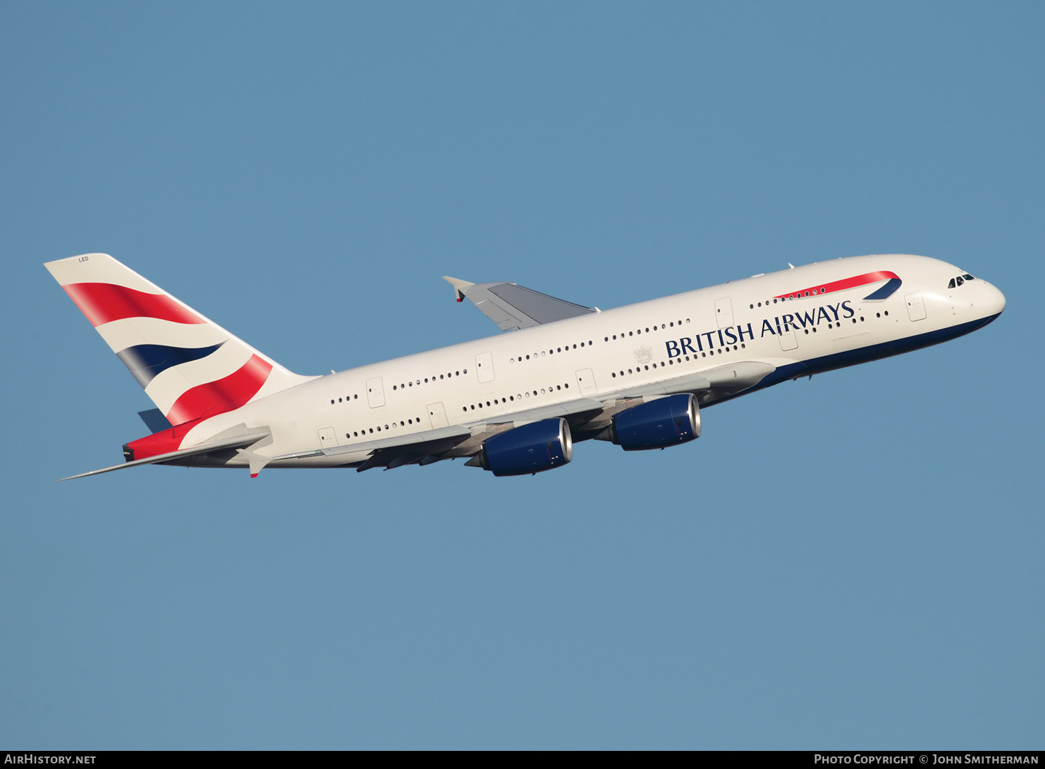 Aircraft Photo of G-XLED | Airbus A380-841 | British Airways | AirHistory.net #318405