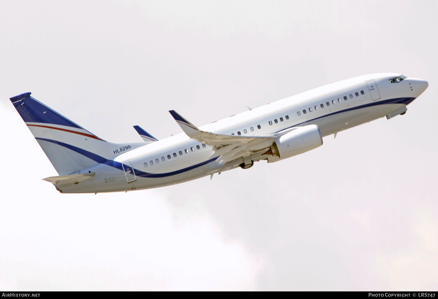 Aircraft Photo of HL8290 | Boeing 737-7GE | AirHistory.net #318415