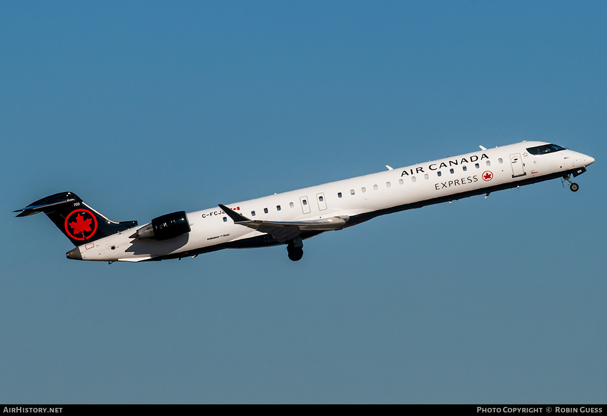 Aircraft Photo of C-FCJZ | Bombardier CRJ-900LR (CL-600-2D24) | Air Canada Express | AirHistory.net #318417