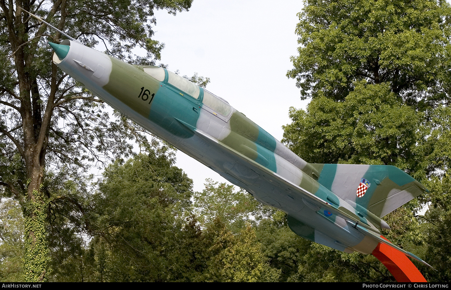 Aircraft Photo of 161 | Mikoyan-Gurevich MiG-21UM | Croatia - Air Force | AirHistory.net #318428