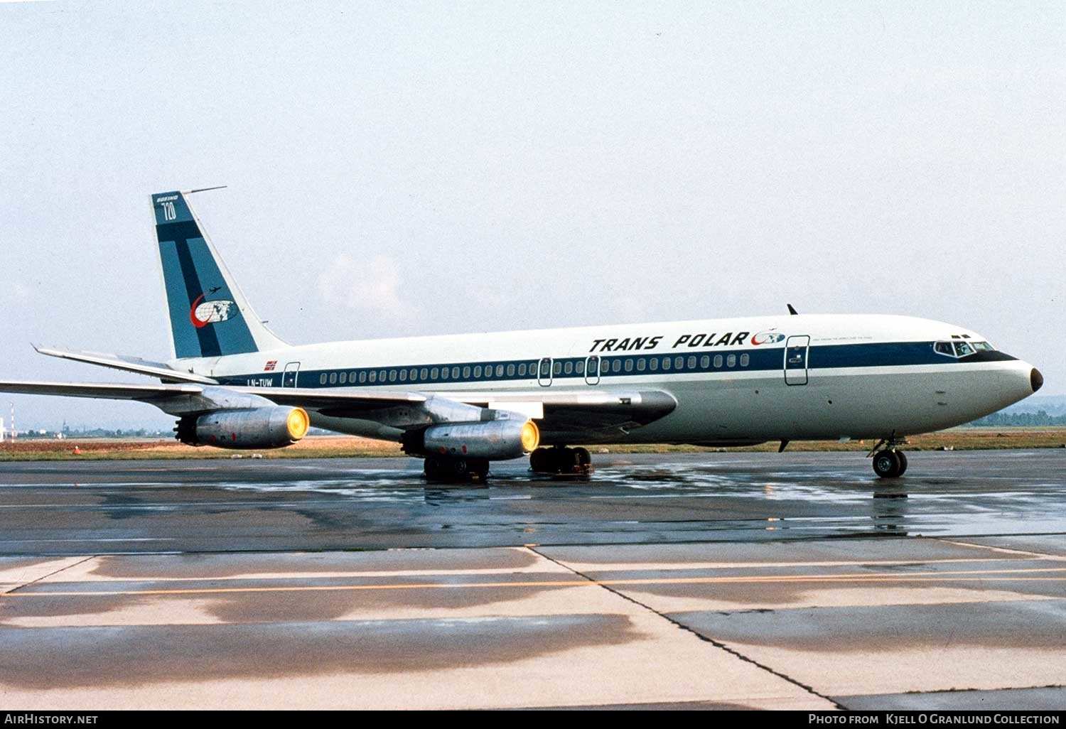 Aircraft Photo of LN-TUW | Boeing 720-025 | Trans Polar | AirHistory.net #318430