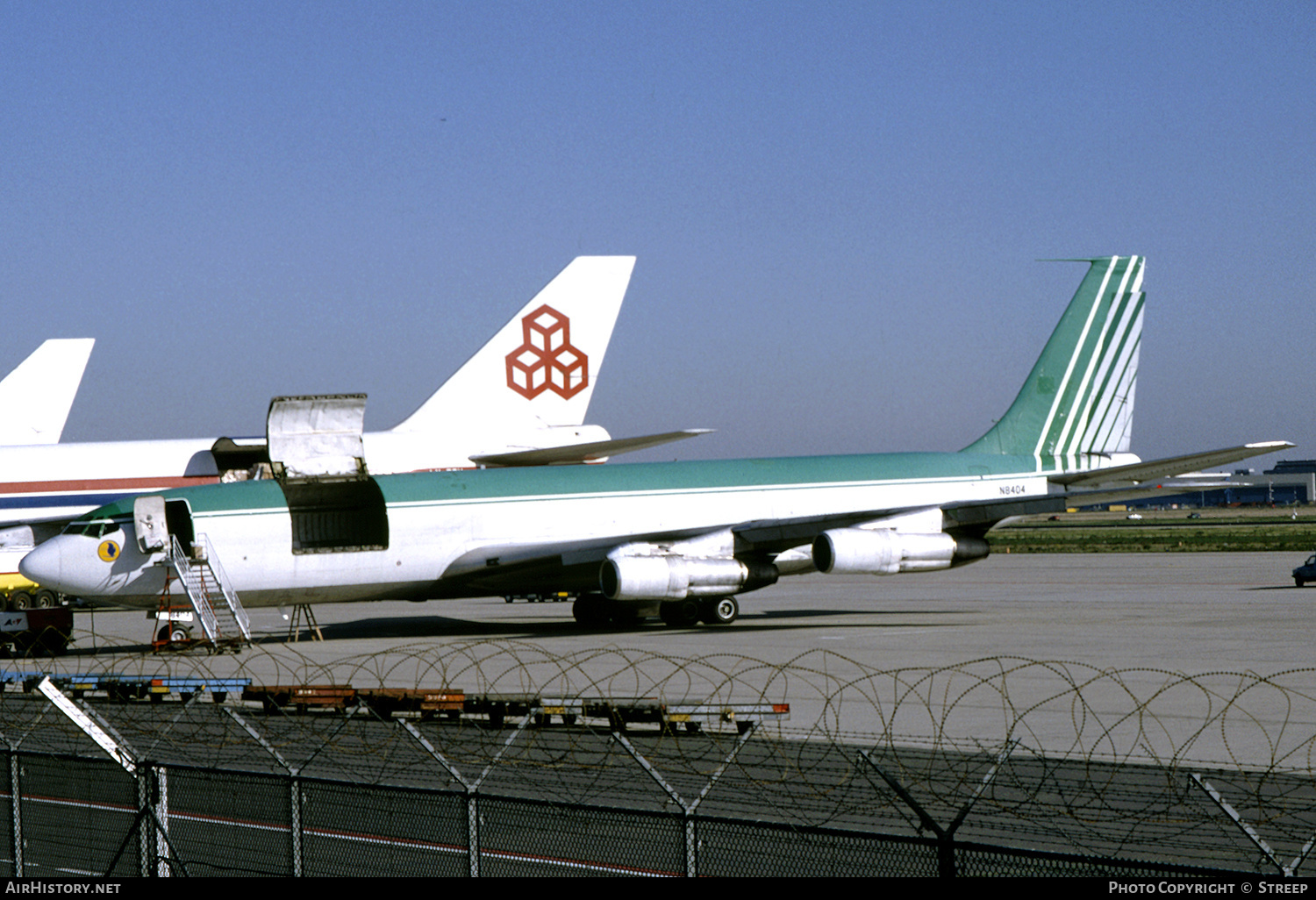 Aircraft Photo of N8404 | Boeing 707-323C | Azerbaijan Airlines - AZAL - AHY Cargo | Buffalo Airways | AirHistory.net #318444