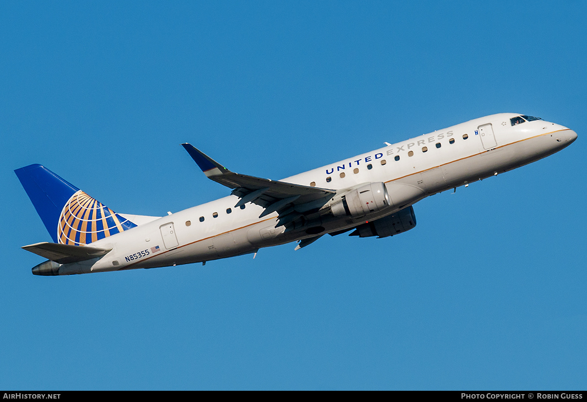 Aircraft Photo of N85355 | Embraer 175LR (ERJ-170-200LR) | United Express | AirHistory.net #318452