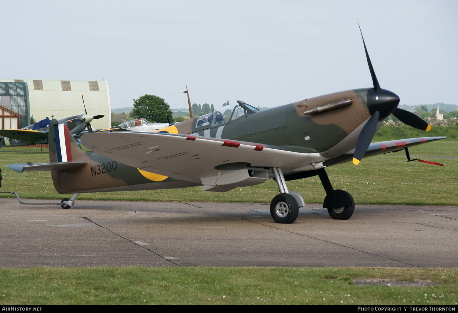 Aircraft Photo of G-CFGJ / N3200 | Supermarine 300 Spitfire Mk1A | UK - Air Force | AirHistory.net #318457