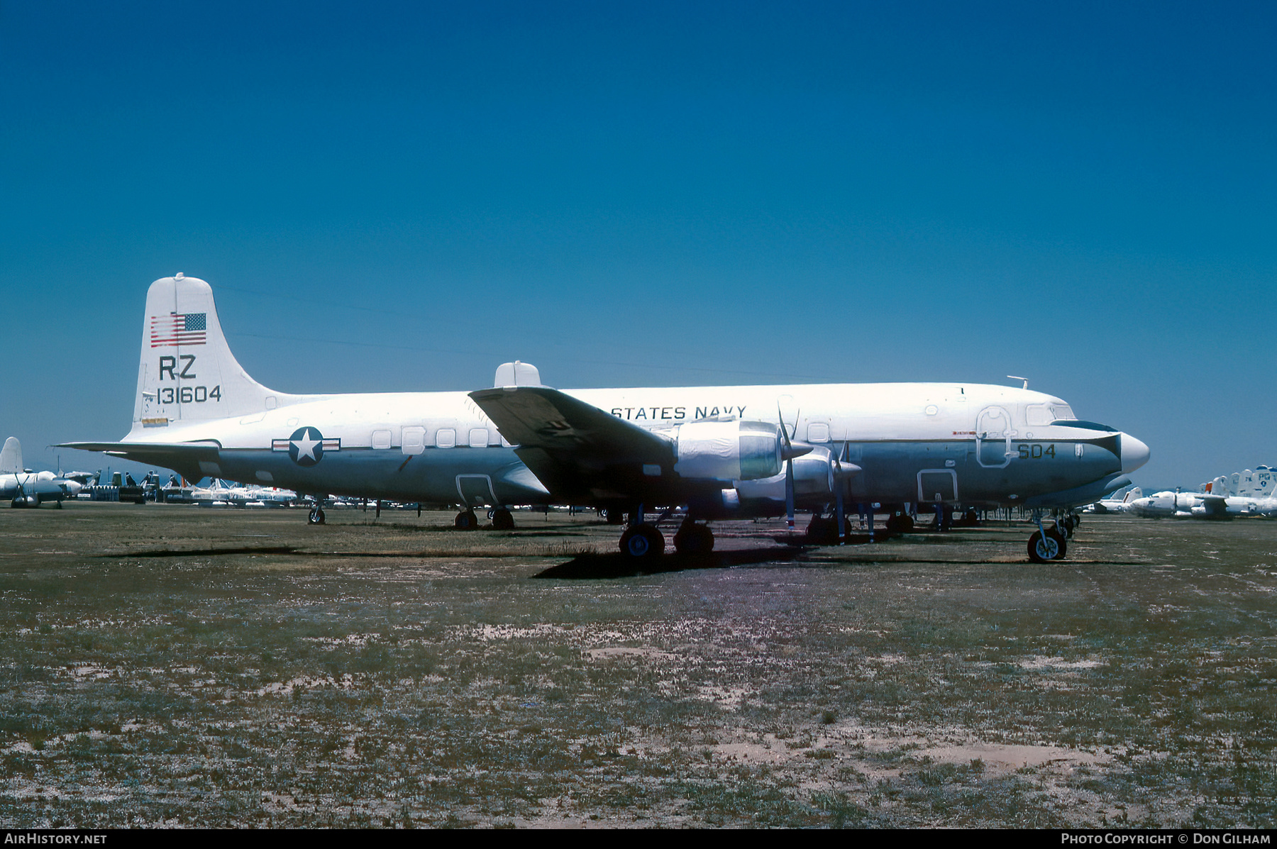 Aircraft Photo of 131604 | Douglas C-118B Liftmaster (DC-6A) | USA - Navy | AirHistory.net #318472