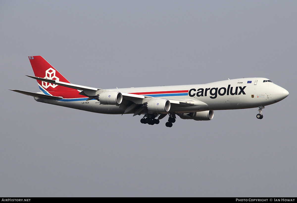 Aircraft Photo of LX-VCH | Boeing 747-8R7F/SCD | Cargolux | AirHistory.net #318477