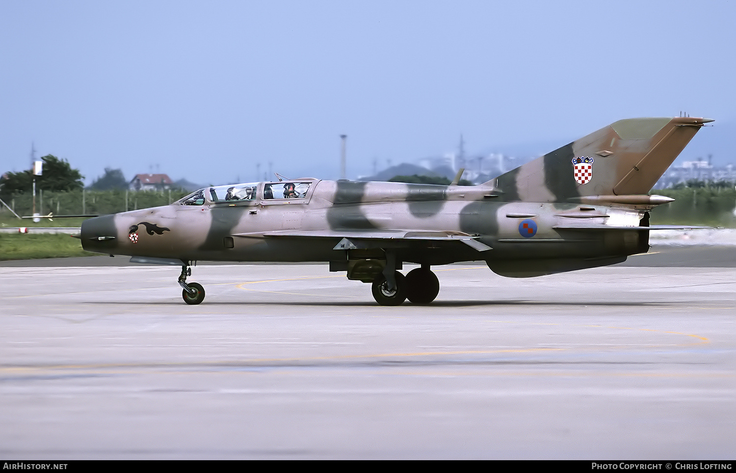 Aircraft Photo of 160 | Mikoyan-Gurevich MiG-21UM | Croatia - Air Force | AirHistory.net #318493