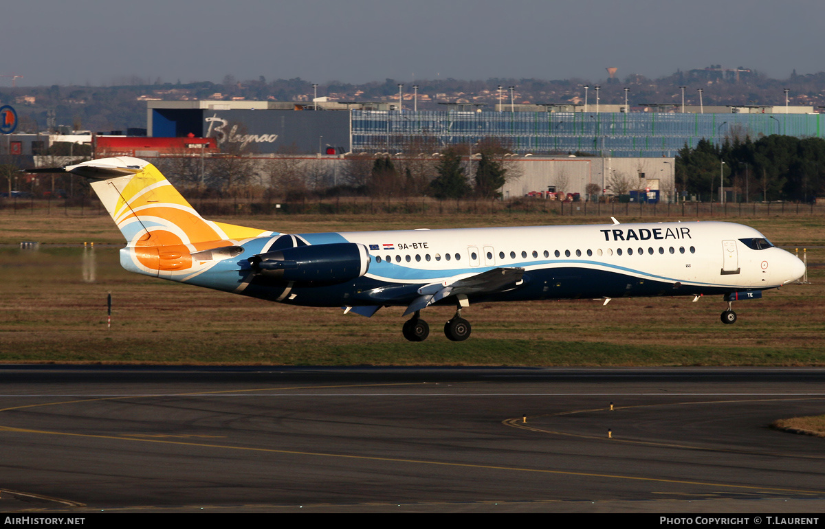 Aircraft Photo of 9A-BTE | Fokker 100 (F28-0100) | Trade Air | AirHistory.net #318498