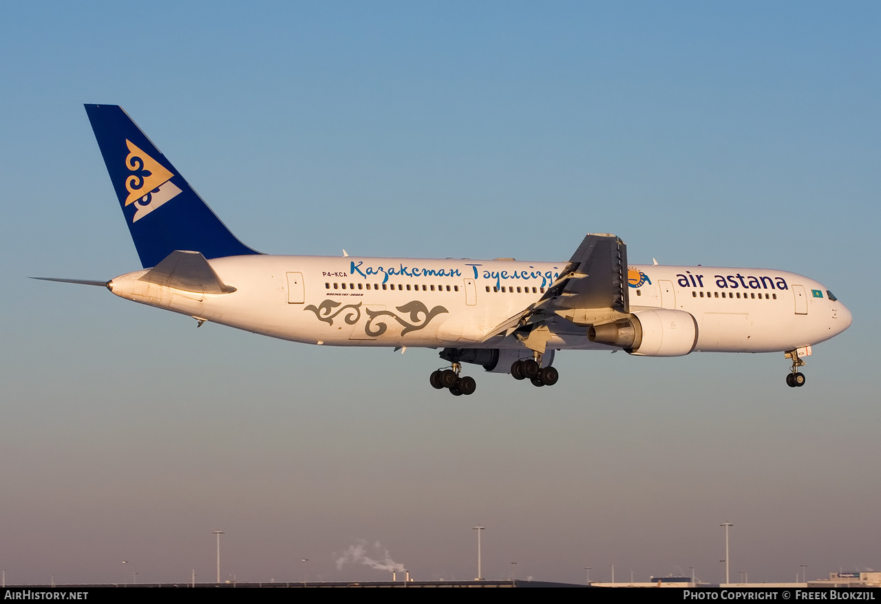 Aircraft Photo of P4-KCA | Boeing 767-306/ER | Air Astana | AirHistory.net #318502