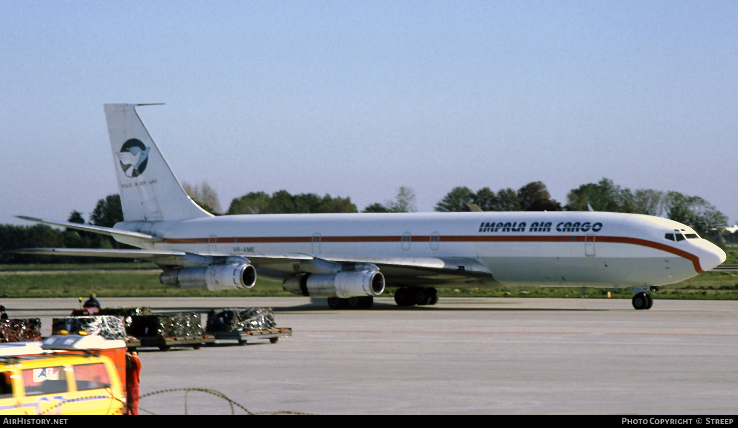 Aircraft Photo of HR-AME | Boeing 707-351C | Impala Air Cargo | AirHistory.net #318526