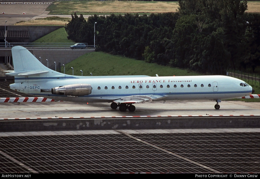 Aircraft Photo of F-GEPC | Sud SE-210 Caravelle 10B3 Super B | Aero France International | AirHistory.net #318530