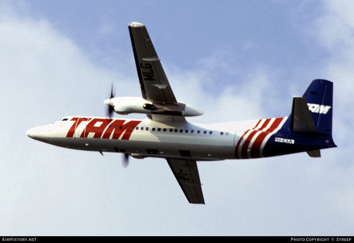 Aircraft Photo of PH-EXA / PT-MLG | Fokker 50 | TAM Linhas Aéreas | AirHistory.net #318541