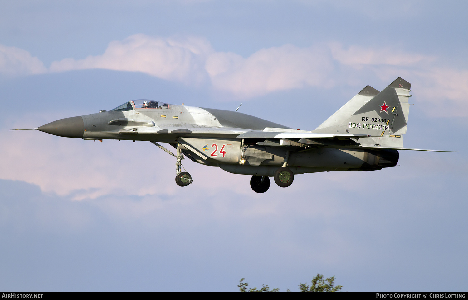 Aircraft Photo of RF-92936 | Mikoyan-Gurevich MiG-29SMT | Russia - Air Force | AirHistory.net #318543